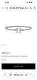 Tiffany 18k T-Wire Pave Diamond Bracelet - Image 9