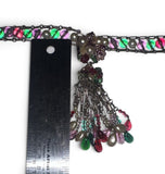 Louis Rousselet for Chanel Necklace Poured Glass Beads with Tassel 1930s - Image 6