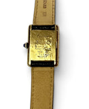 Cartier Vintage Tank Vermeil Trinity Face Manual Wind