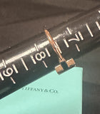 Tiffany 18k T-Wire Onyx T Ring