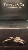 Tiffany 18k Diamond Knot Ring