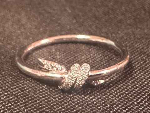 Tiffany 18k Diamond Knot Ring