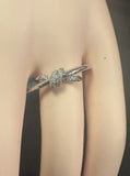 Tiffany 18k Diamond Knot Ring