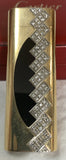 Cartier Vintage 18k Diamond Lighter Art Deco Incredible Style w Box 76 Diamonds ***
