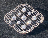 Tiffany & Co Platinum Diamond Brooch 1930's Over 1 Carat Beautiful Old Mine Cut Diamonds ***